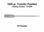 1000µL Transfer Pipettes