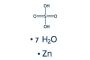 Zinc sulfate heptahydrate
