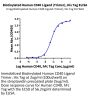 Biotinylated Human CD40 Ligand/TNFSF5 Trimer Protein (CDL-HM440B)