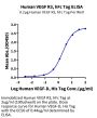 Human VEGF R3/FLT4 Protein (VGF-HM2R3)