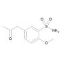 5-Acetonyl-2-methoxybenzenesulfonamide
