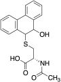 N-Acetyl-S-(9,10-dihydro-10-hydroxy-9-phenanthrenyl)-L-cysteine