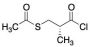 (2R)-3-Acetylthio-2-methylpropionyl Chloride