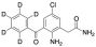 2-Amino-3-benzoyl-5-chlorobenzeneacetamide-d5