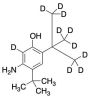 3-Amino-4-(1,1-dimethylethyl)-6-[1,1-di(methyl-d3)ethyl-2,2,2-d3]phen-2-d-ol