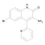 3-Amino-6-bromo-4-(2-pyridinyl)-2(1H)-quinolinone(>90%)