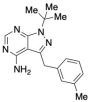 4-Amino-1-tert-butyl-3-(3-methylbenzyl)pyrazolo[3,4-d]pyrimidine