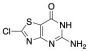 5-Amino-2-chloro-2,3-dihydrothiazolo[4,5-d]pyrimidine-7-(6H)-one