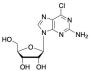 2-Amino-6-chloropurine-9-Beta-D-riboside