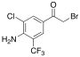 1-[4-Amino-3-chloro-5-(trifluoromethyl)phenyl]-2-bromo-ethanone