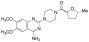 [4-(4-Amino-6,7-dimethoxy-2-quinazolinyl)-1-piperazinyl][(5S)-tetrahydro-5-methyl-2-furanyl]methanone