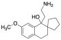 (±)-1'-(2-Aminoethyl)-3',4'-dihydro-7'-methoxy-spiro[cyclopentane-1,2'(1'H)-naphthalen]-1'-ol