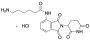 N-(6-Aminohexanoyl) Pomalidomide Hydrochloride