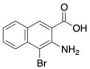 3-Amino-4-bromonaphthalene-2-carboxylic Acid
