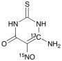 6-Amino-5-nitroso-2-thiouracil-13C,15N