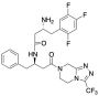 (R)-3-Amino-N-((R)-4-oxo-1-phenyl-4-(3-(trifluoromethyl)-5,6-dihydro-[1,2,4]triazolo[4,3-a]pyrazin-7(8H)-yl)butan-2-yl)-4-(2,4,5-trifluorophenyl)butanamide