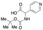 rac-alpha-N-Boc-Amino-4-pyridineaceic Acid