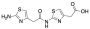 2-[[2-2(2-Amino-4-thiazolyl)acetyl]amino]-4-thiazoleacetic Acid