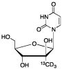 1-beta-D-Arabinofuranosyluracil-2-C-methyl-d3, 13C
