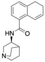 N-(3S)-1-Azabicyclo[2.2.2]oct-3-yl-5,6-dihydro-1-Naphthalenecarboxamide