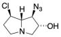 (1R,2R,7R,7aS)-1-Azido-7-chlorohexahydro-1H-pyrrolizin-2-ol