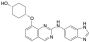 cis-4-[[2-(1H-Benzimidazol-6-ylamino)-8-quinazolinyl]oxy]-cyclohexanol