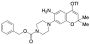 Benzyl 4-(6-Amino-2,2-dimethyl-4-(((trifluoromethyl)sulfonyl)oxy)-2H-chromen-7-yl)piperazine-1-carboxylate