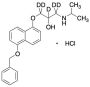 5-Benzyloxy Propranolol-d5 Hydrochloride