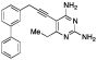 5-(3-([1,1'-Biphenyl]-3-yl)prop-1-yn-1-yl)-6-ethylpyrimidine-2,4-diamine