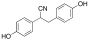 2,3-Bis(4-hydroxyphenyl)propionitrile