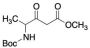 4-(N-Boc-amino)-3-oxo-pentanoic Acid Methyl Ester