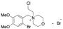 N-[(2-Bromo-4,5-dimethoxyphenyl)methyl]-N-(2-chloroethyl)morpholine Bromide