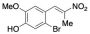 5-Bromo-2-methoxy-4-(2-nitroprop-1-en-1-yl)phenol