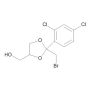 2-(Bromomethyl)-2-(2,4-dichlorophenyl)-1,3-dioxolane-4-methanol (Mixture of diastereomers)