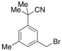 3-(Bromomethyl)-Alpha,Alpha,5-trimethyl-benzeneacetonitrile