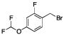 1-(Bromomethyl)-4-(difluoromethoxy)-2-fluorobenzene