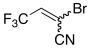 2-Bromo-4,4,4-trifluoro-2-butenenitrile