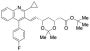 t-Butyl (3R,5S)-7-[2-Cyclopropyl-4-(4-fluorophenyl)quinolin-3-yl]-3,5-isopropylidenedioxy-6-heptenoate