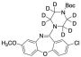 N-tert-Butoxycarbonyl 8-Methoxy Amoxapine-d8