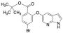 tert-Butyl 4-Bromo-2-(1H-pyrrolo[2,3-b]pyridin-5-yloxy)benzoate