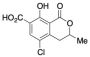 7-Carboxy-5-chloro-8-hydroxy-3,4-dihydro-3-methylisocoumarin