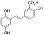 trans-1-(3'-Carboxy-4'-hydroxyphenyl)-2-(2,5-dihydroxyphenyl)ethene