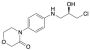 4-[4-[[(2R)-3-Chloro-2-hydroxypropyl]amino]phenyl]-3-morpholinone