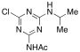 2-Chloro-4-acetamido-6-(isopropylamino)-s-triazine