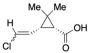 E,Z-cis-3-(2-Chloroethenyl)-2,2-dimethyl-cyclopropanecarboxylic Acid