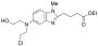 5-[(2-Chloroethyl)(2-hydroxyethyl)amino]-1-methyl-1H-benzimidazole-2-butanoic Acid Ethyl Ester