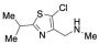 5-Chloro-N-methyl-2-(1-methylethyl)-4-thiazolemethanamine