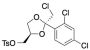 ((2S,4R)-2-(Chloromethyl)-2-(2,4-dichlorophenyl)-1,3-dioxolan-4-yl)methyl 4-Methylbenzenesulfonate