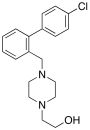 2-[4-[2-(4-Chlorophenyl)phenylmethyl]-1-piperazinyl]ethanol