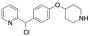 4-(4-(Chloro(pyridin-2-yl)methyl)phenoxy)piperidine